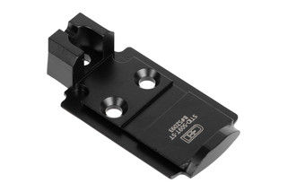 C&H Precision Staccato DUO Low Witness to Holosun 509T Adapter Plate is made of steel.